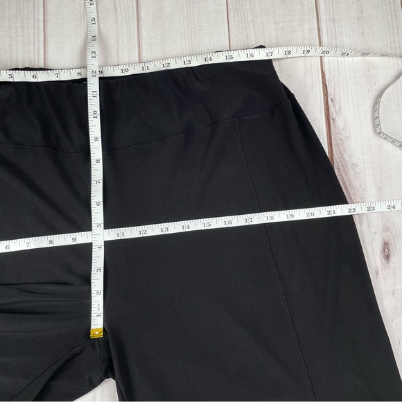 Cover Charge Pull on Wide Leg Pants Women’s XL Black 24” Inseam Goth Relaxed Fit - Picture 9 of 12